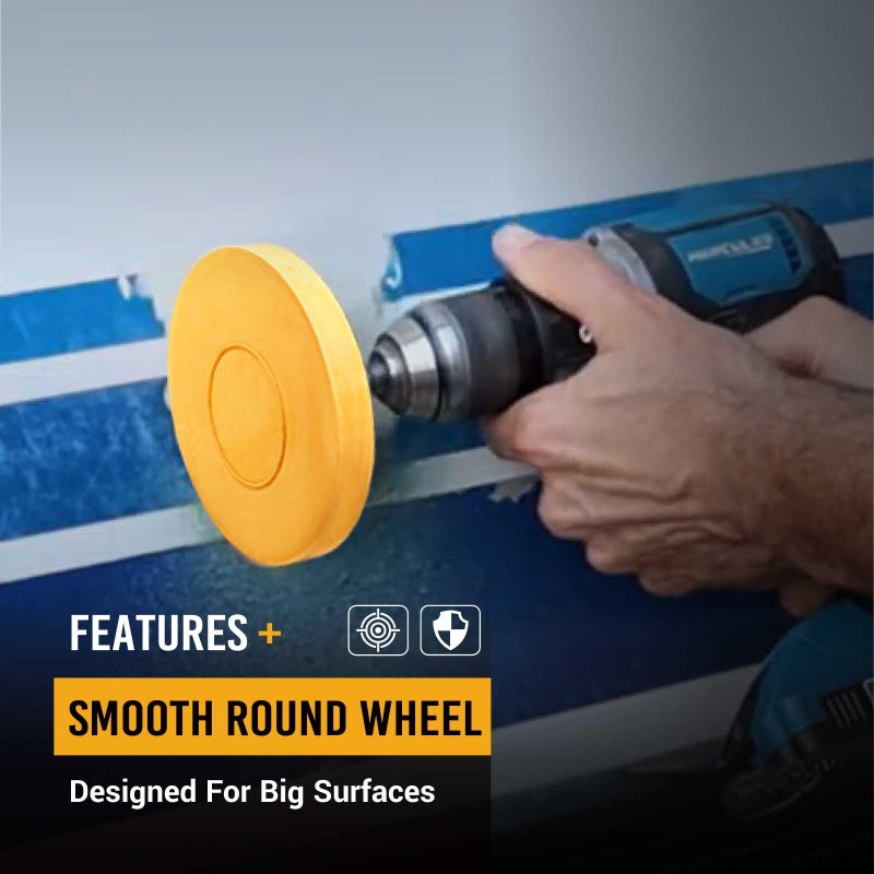 EWK Decal Eraser Wheel, Rubber Remover Wheel for Drill, Ideal for Adhesives, Pinstripes, and Decals Removal - Image 5